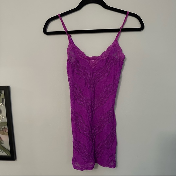 Intimately Free People Long Length Tank Purple Sz: S - Picture 2 of 4